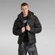 G Star Raw Mens G-star Raw G-whistler Padded Hooded Jacket - Black - Size X-large | G Star Raw Sale | Discount Designer Brands