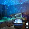 1pc proiettore di onde oceaniche proiettore di luce con ondulazione dell'acqua, proiettore stellare proiettore galassia regalo di San Valentino per camera da letto proiettore di luce notturna sala giochi, home theater, soffitto, arredamento della...