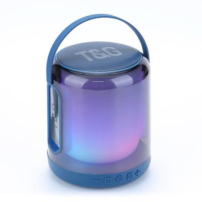 TG TG376 Bluetooth Speaker Bluetooth LED Light Mini Stereo Sound Speaker For PC Laptop Mobile Phone