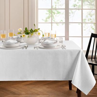 Branam Rectangle Tablecloth, 52 x 70, White