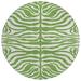 Green 96 x 96 x 0.19 in Area Rug - Addison Rugs Chantille Area Rug Polyester | 96 H x 96 W x 0.19 D in | Wayfair ACN1042GE8RO