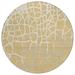 Yellow 96 x 96 x 0.19 in Area Rug - Addison Rugs Chantille Area Rug Polyester | 96 H x 96 W x 0.19 D in | Wayfair ACN1049GO8RO