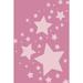 Pink 217 x 32 x 0.4 in Area Rug - Isabelle & Max™ Swett Area Rug w/ Non-Slip Backing Metal | 217 H x 32 W x 0.4 D in | Wayfair