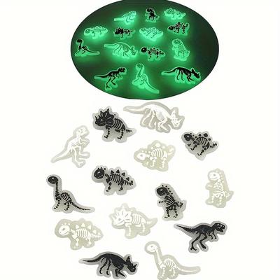 Luminous Dinosaur Shoe Charms Decoration, Charms For Men And Women, Pvc Pins Decoration For Clog Shoes Bracelets, Dinosaurs Themed Party Favor