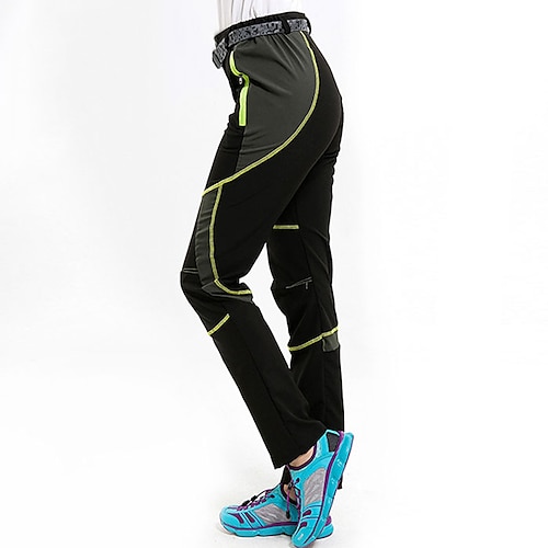 Damen Wanderhosen Patchwork Sommer Frühling Außen Hautfreundlich UV-beständig Schnelltrocknend Leicht Hosen Unterteile Schwarz / Orange Rosa Camping / Wandern Angeln Klettern S M L XL XXL Image