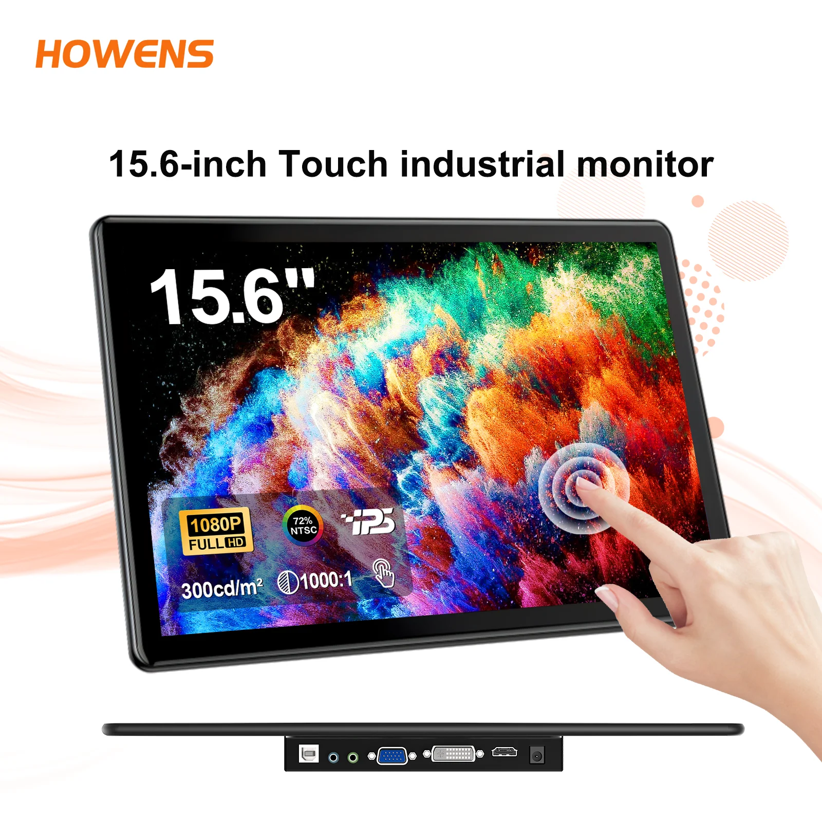 Moniteur tactile 15.6 pouces FHD 1920*1080 écran d