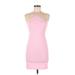 Divided by H&M Casual Dress - Mini Halter Sleeveless: Pink Dresses - Women's Size Medium