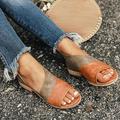 sandales à bout ouvert pour femmes, colorblock vert et orange, avec talon bas et découpe latérale, chaussures d'été décontractées à enfiler pour les voyages, la plage et le quotidien