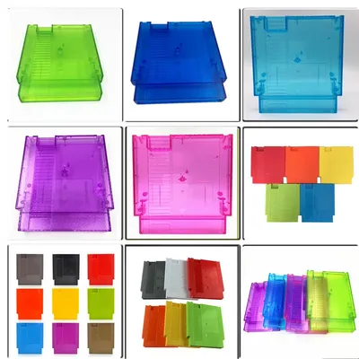14 colour72 Pins Game Cartridge Replacement Plastic Shell For NES