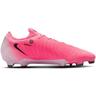 NIKE Herren Fussball-Rasenschuhe Phantom GX 2 Pro FG Low-Top Soccer Cleats, Größe 42 ½ in Pink