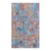 Blue;brown 96" x 60" L Living Room Area Rug - Blue;brown 96" x 60" L Area Rug - Orren Ellis 5x8 Area Rug for Living Room, Machine Washable AreaRug 60.0 x 96.0 x 0.14 in | Wayfair