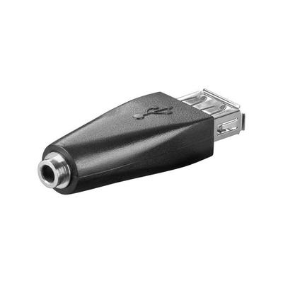 93982 - Konverter usb a Buchse auf 3,5 mm Stereo Klinkenbuchse (93982) - Goobay