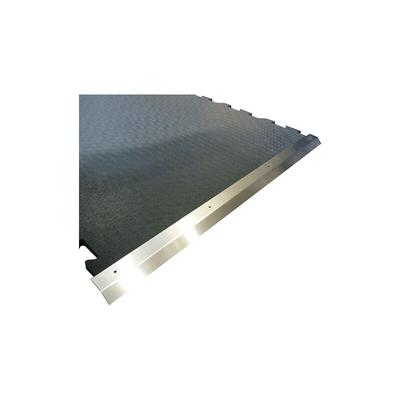 Edelstahl-Anlaufkante für Stallmatten 100x100 cm Image