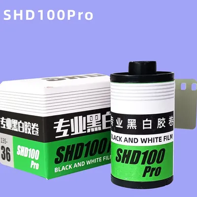 1 Rolls SHD 100Pro 36 sheets/Roll Black and White Negative Film 135 Film Retro Point And Shoot