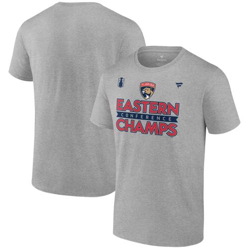 Herren Steel Florida Panthers 2024 Eastern Conference Champions Umkleideraum-T-Shirt