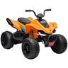 Maury's - quad per bambini 3-8 anni con licenza mclaren e fari led. 107X71X73.5 cm. nero e arancione