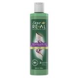 Dove Re+Al Bio-Mimetic Care Shampoo For Fine Flat Hair Revolumize Sulfate-Free Volumizing Shampoo With Coconut + Vegan Collagen 10 Oz