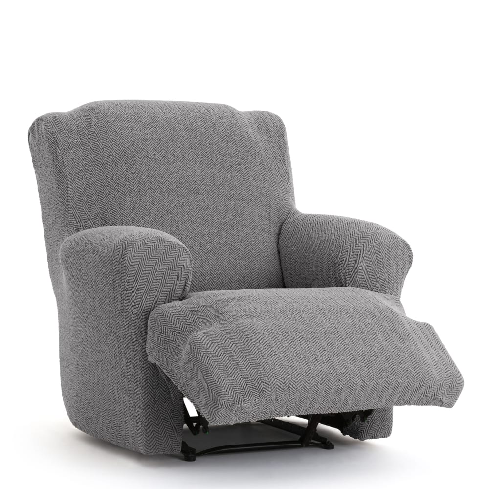 Housse de fauteuil relax XL extensible gris 60 * 110 cm