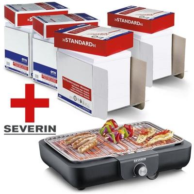 OTTO Office 4x Maxi-Box Multifunktionales Druckerpapier »Standard« inkl. Tischgrill mit Gril weiß Image