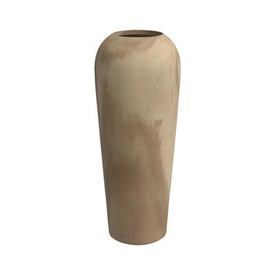 Dekorative Vase aus Suar-Holz, H70cm