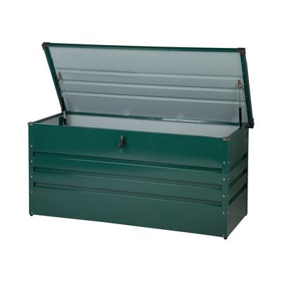 Aufbewahrungsbox 132 x 62 cm Dunkelgrün