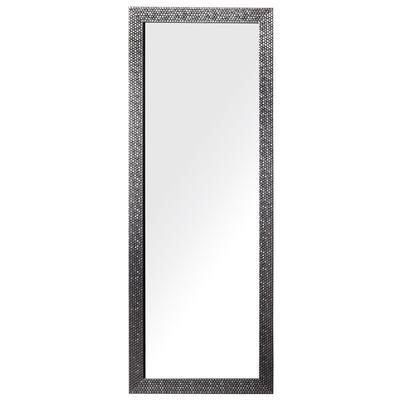 Wandspiegel Kunststoff silber 130x50