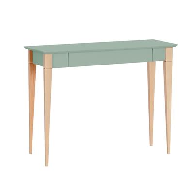 Schreibtisch, Holz, 105x40x74, Salbeigrün