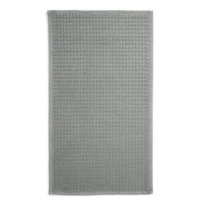 Badteppich aus Baumwolle, 70 x 120 cm, grau