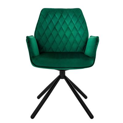 Stuhl aus Samt, Grün