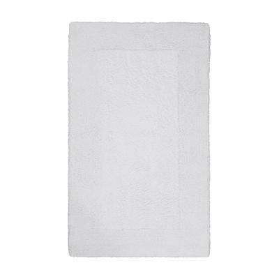Badteppich in Weiß einfarbig 70x120