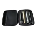 Scatola portaoggetti portatile per microfoni wireless da uno a quattro Custodia per trasporto microfonica Borsa in EVA con cerniera Impermeabile antiurto