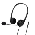 Cuffie per computer da 3,5 mm/USB con microfono con cancellazione del rumore Chat Rete Insegnamento Videoconferenze Cuffie stereo cablate