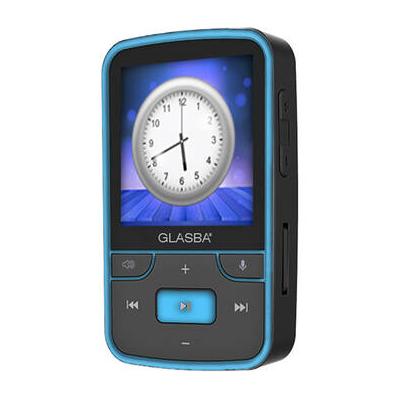 Samvix GLASBA 8GB Sport MP3 Player (Blue) GLASB8-BLU