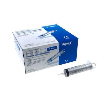 Romed Blasenspritze Wundspritze 100 ml, 3-teilig, mit Luer-Adapter 25 St Spritzen Image