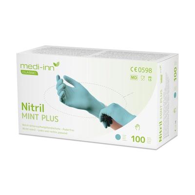 Medi-Inn Nitril Mint Plus Einmalhandschuhe 10x100 St Verband Image
