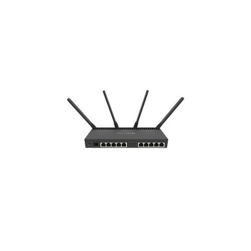 Mikrotik Rb4011igs+5hacq2hnd-in Wlan-router Gigabit Ethernet Dual-band (2,4 Ghz/5 Ghz) Schwarz