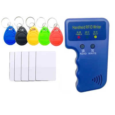 Handheld 125KHz TK4100 EM4100 RFID Copier Writer Duplicator Programmer Reader + EM4305 T5577