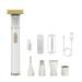 JIaleilei 5 In 1 Multifunctional Shave Wool Implement Depilate Electric BinMao Red Shave Wool Implement Threading Incision Everything Beauty Sculpting compatible with Machine