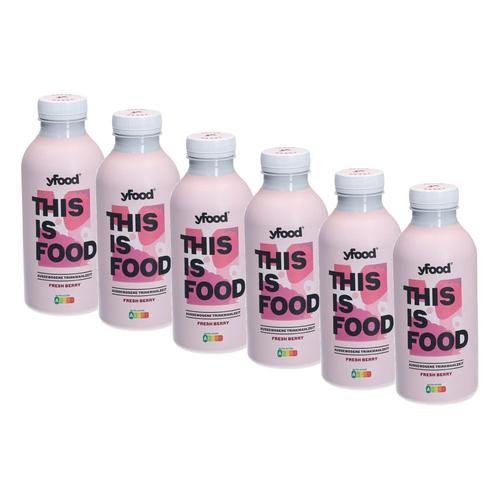 YFood Drink Fresh Berry 500 ml 6er-Pack 6x500 Trinklösung