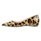 Only maker Womens Basic Flats Shoes Comfort Slipper Cheetah Size 10