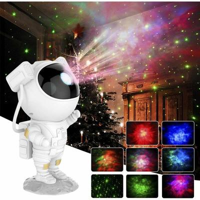 Mumu - Astronaut Projektionslampe Roboter Sternenhimmel led Projektionslampe mit Fernbedienung und Image