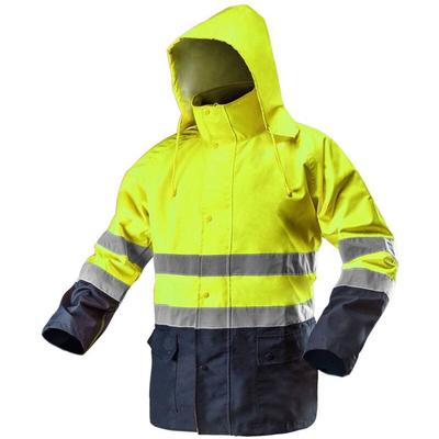 Warnschutz Regenjacke EN ISO 20471 neongelb XXXL - Gelb