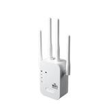 1200Mbps Dual-Band 2.4/5G 4 Antenna Wifi Repeater Router Wi-Fi Range Extender D9 Q6W7