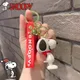 Snoopy Cartoon Charlie Schlüssel bund Puppe Anhänger Auto kleine Anhänger Mädchen Stimmung Paar