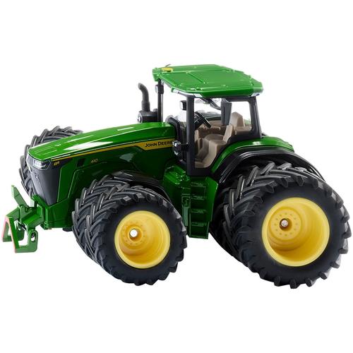 Spielzeug-Traktor SIKU ""Siku Farmer, John Deere 8R 410 Doppelbereifung (3292)"" Spielzeugfahrzeuge grün Kinder