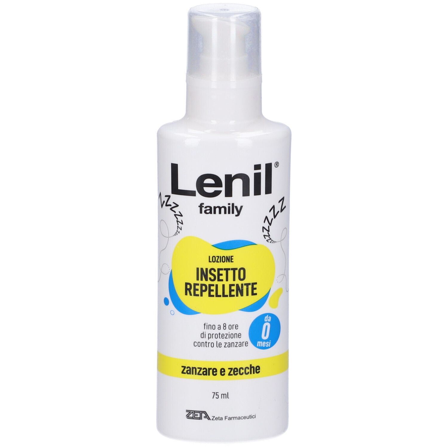 Lenil Family Lozione Insetto Repellente Contro Zanzare e Zecche - Risp