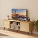 Industrial TV Stand TV Console for Televisions Bedroom with Storage Shelves for 65-inch TV