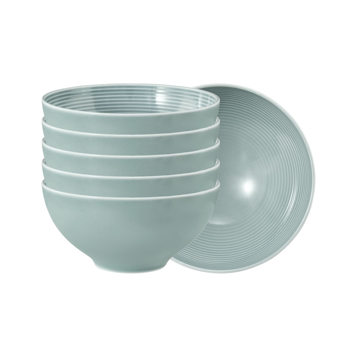 Seltmann Weiden Beat Color Glaze Müslischale ø 15,7 cm 6er Set Arktisblau Image