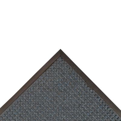 NoTrax 166S0046BU Guzzler Entrance Floor Mat, 4' x 6', 3/8" Thick, Slate Blue