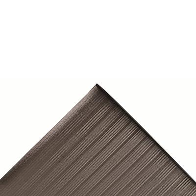 NoTrax 410S5312BL Airug Anti-Fatigue Floor Mat - 3' x 12', 5/8" Thick, Black